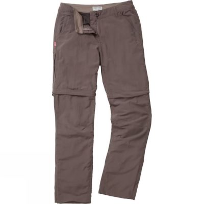 Pantalones Craghoppers NosiLife Zip Off Mujer Marrones - Chile XQB948506